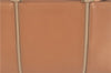 Authentic BURBERRY Vintage Leather Hand Bag Purse Beige J2880