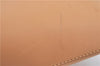 Authentic BURBERRY Vintage Leather Hand Bag Purse Beige J2880