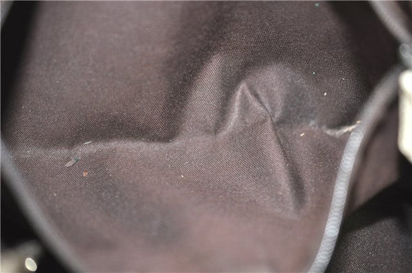 Authentic GUCCI Abbey Shoulder Tote Bag GG Canvas Leather 130736 Brown J2888