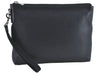 Authentic GUCCI Clutch Hand Bag Purse Leather 387075 Black J2889