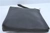 Authentic GUCCI Clutch Hand Bag Purse Leather 387075 Black J2889