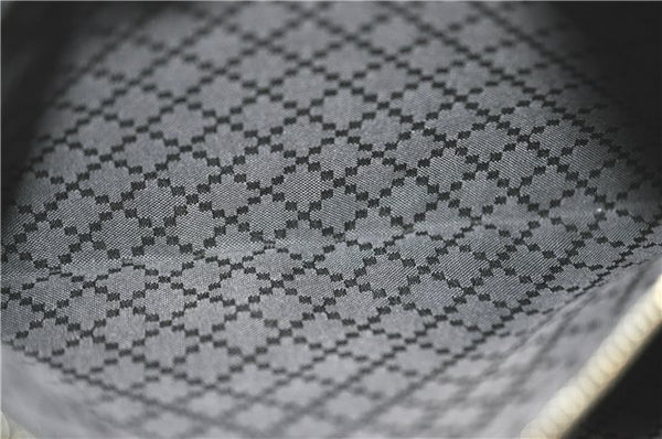 Authentic GUCCI Clutch Hand Bag Purse Leather 387075 Black J2889