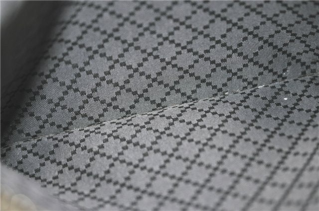 Authentic GUCCI Clutch Hand Bag Purse Leather 387075 Black J2889