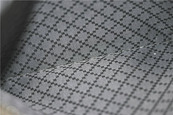 Authentic GUCCI Clutch Hand Bag Purse Leather 387075 Black J2889