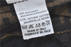 Authentic FENDI Zucca Pants Canvas USA Size 26inches Brown Black J2893