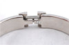 Authentic HERMES Bangle ClicH Silver Yellow J2911