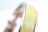 Authentic HERMES Bangle ClicH Silver Yellow J2911