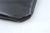 Authentic GIVENCHY Enamel Clutch Hand Bag Pouch Purse Black J2922