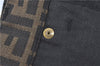 Authentic FENDI Zucca Skirt Canvas USA Size 28 inch Brown Black J2929