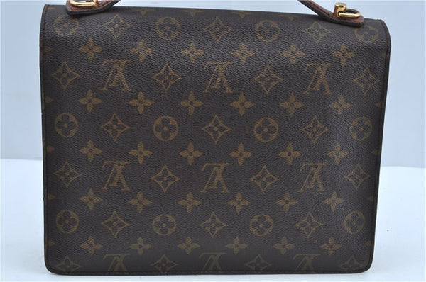 Authentic Louis Vuitton Monogram Monceau 2Way Shoulder Hand Bag M51185 LV J2931
