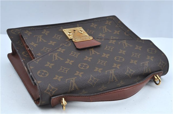 Authentic Louis Vuitton Monogram Monceau 2Way Shoulder Hand Bag M51185 LV J2931