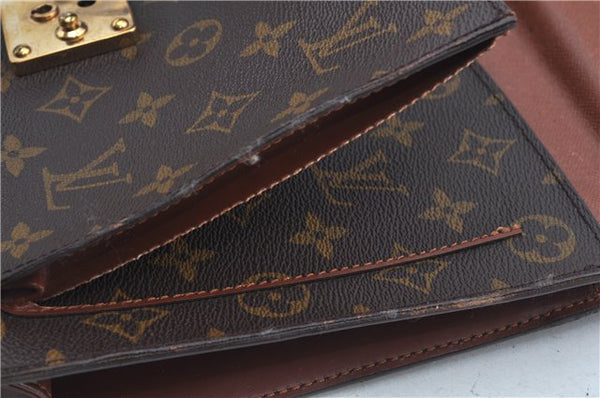 Authentic Louis Vuitton Monogram Monceau 2Way Shoulder Hand Bag M51185 LV J2931