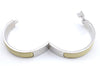 Authentic HERMES Bangle ClicH Silver Yellow J2938