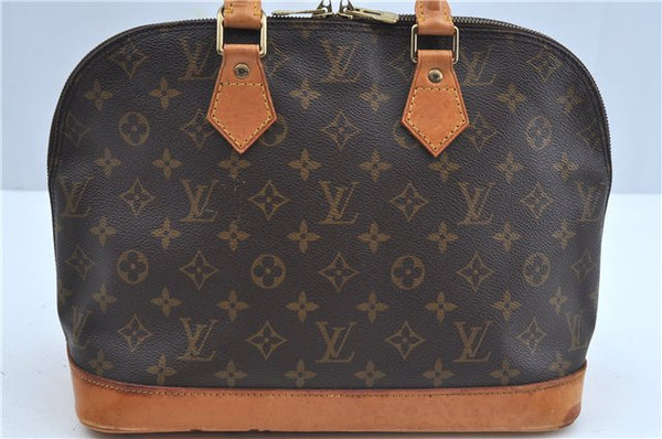 Authentic Louis Vuitton Monogram Alma Hand Bag Purse M51130 LV J2946