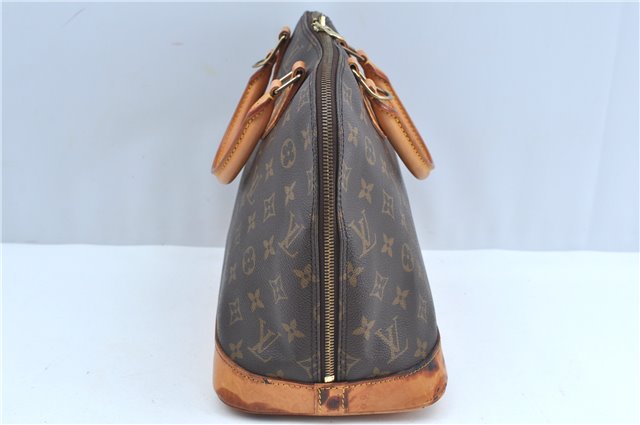 Authentic Louis Vuitton Monogram Alma Hand Bag Purse M51130 LV J2946