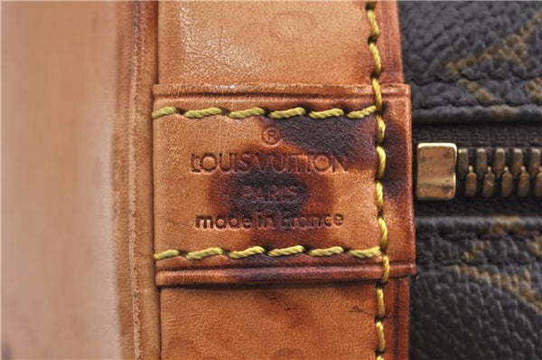 Authentic Louis Vuitton Monogram Alma Hand Bag Purse M51130 LV J2946