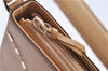 Authentic BURBERRY Vintage Nylon Leather Shoulder Hand Bag Purse Brown J2981