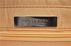 Authentic BURBERRY Vintage Nylon Leather Shoulder Hand Bag Purse Brown J2981