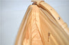 Authentic BURBERRY Vintage Nylon Leather Shoulder Hand Bag Purse Brown J2981