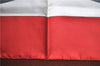 Authentic HERMES Carre 90 Scarf "BRIDES de GALA" Silk Red White Gray J3009