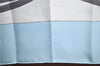 Authentic HERMES Carre 90 Scarf "BRIDES de GALA" Silk Light Blue White J3043