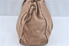 Authentic MIU MIU Leather 2Way Shoulder Hand Bag Purse Brown J3057