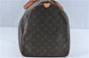 Authentic Louis Vuitton Monogram Keepall 55 Travel Boston Bag M41424 LV J3082