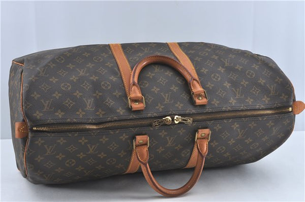 Authentic Louis Vuitton Monogram Keepall 55 Travel Boston Bag M41424 LV J3082