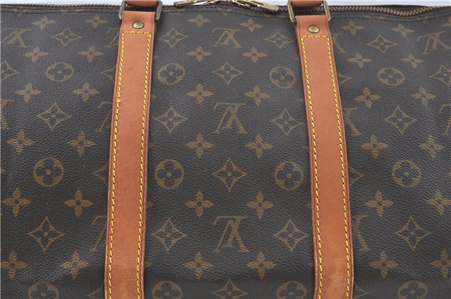 Authentic Louis Vuitton Monogram Keepall 55 Travel Boston Bag M41424 LV J3082