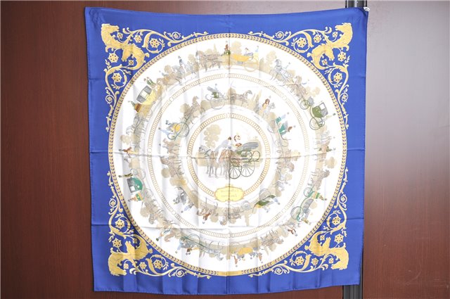 Authentic HERMES Carre 90 Scarf 