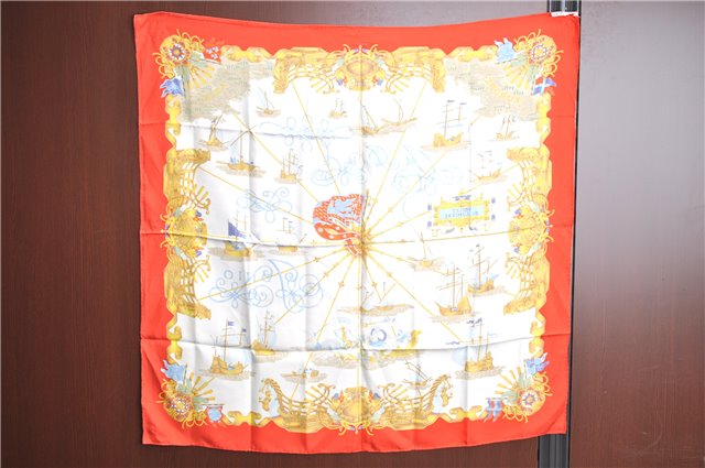 Authentic HERMES Carre 90 Scarf 