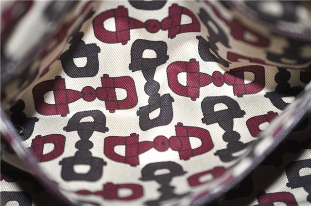 Authentic GUCCI Guccissima Abbey Hand Boston Bag GG Leather 130942 Brown J3199