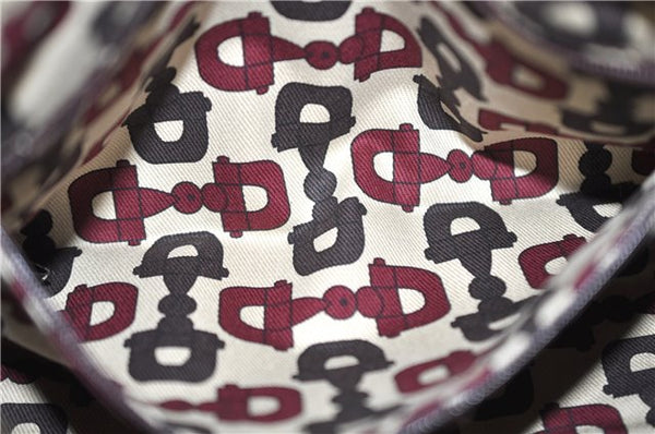 Authentic GUCCI Guccissima Abbey Hand Boston Bag GG Leather 130942 Brown J3199