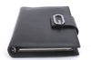 Authentic GUCCI Vintage Agenda Notebook Cover Leather 0312091 Black Box J3202