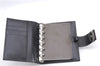 Authentic GUCCI Vintage Agenda Notebook Cover Leather 0312091 Black Box J3202
