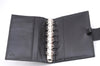 Authentic GUCCI Vintage Agenda Notebook Cover Leather 0312091 Black Box J3202
