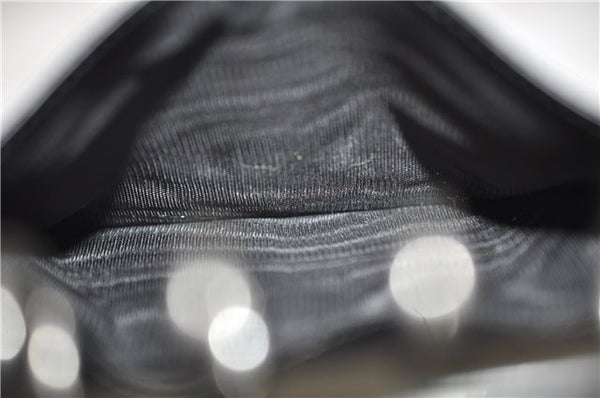 Authentic GUCCI Vintage Agenda Notebook Cover Leather 0312091 Black Box J3202