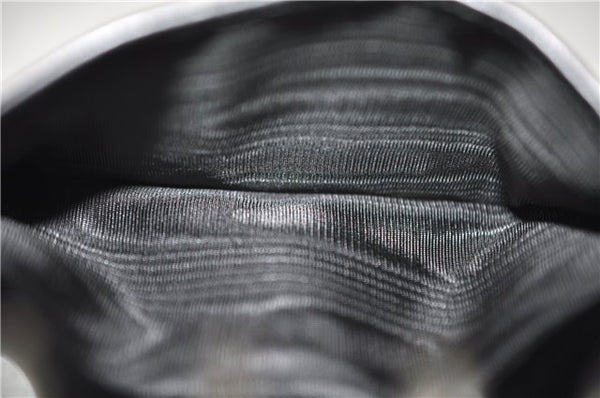 Authentic GUCCI Vintage Agenda Notebook Cover Leather 0312091 Black Box J3202