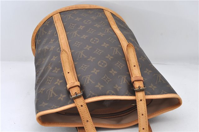 Authentic Louis Vuitton Monogram Bucket GM Shoulder Tote Bag M42236 LV J3223