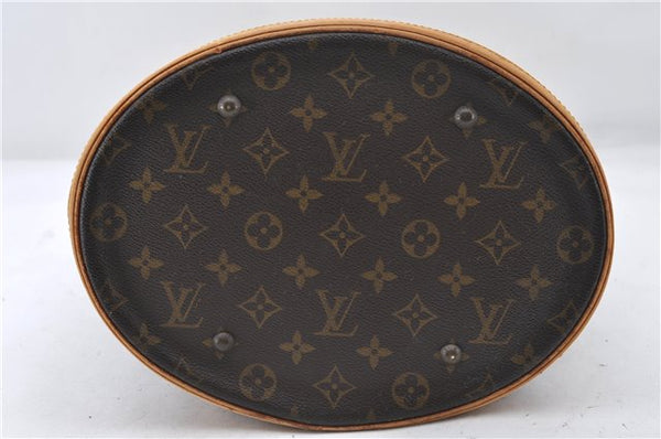 Authentic Louis Vuitton Monogram Bucket GM Shoulder Tote Bag M42236 LV J3223