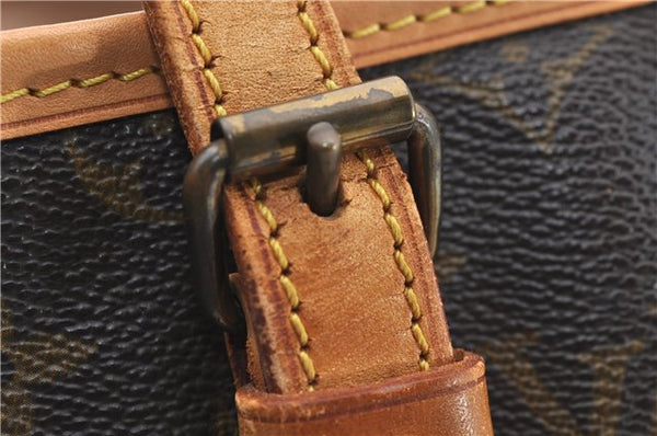 Authentic Louis Vuitton Monogram Bucket GM Shoulder Tote Bag M42236 LV J3223