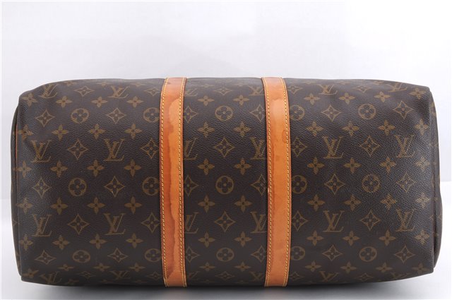 Authentic Louis Vuitton Monogram Keepall 45 Travel Boston Bag M41428 LV J3233