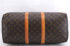 Authentic Louis Vuitton Monogram Keepall 45 Travel Boston Bag M41428 LV J3233