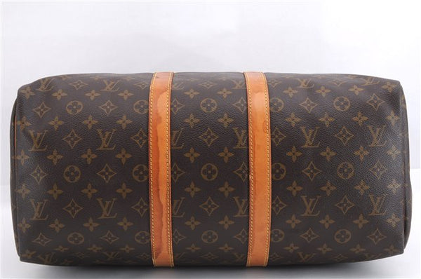 Authentic Louis Vuitton Monogram Keepall 45 Travel Boston Bag M41428 LV J3233