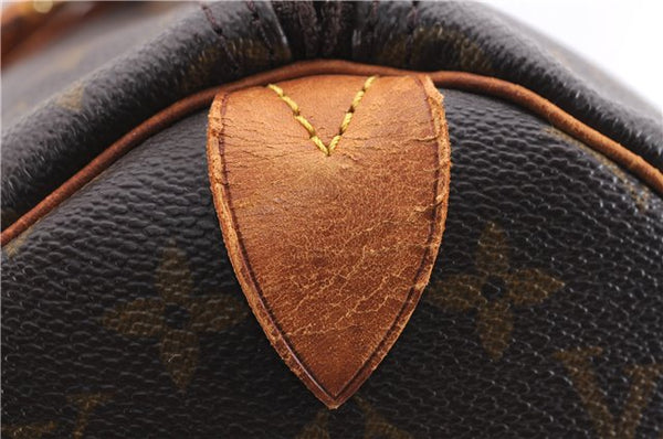 Authentic Louis Vuitton Monogram Keepall 45 Travel Boston Bag M41428 LV J3233