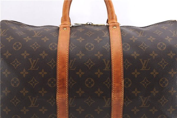 Authentic Louis Vuitton Monogram Keepall 45 Travel Boston Bag M41428 LV J3233