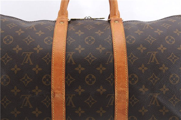 Authentic Louis Vuitton Monogram Keepall 45 Travel Boston Bag M41428 LV J3233