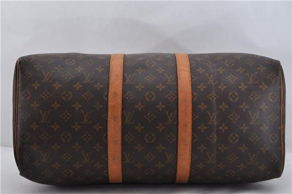 Authentic Louis Vuitton Monogram Keepall 50 Travel Boston Bag M41426 LV J3237