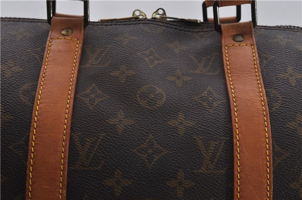 Authentic Louis Vuitton Monogram Keepall 50 Travel Boston Bag M41426 LV J3237