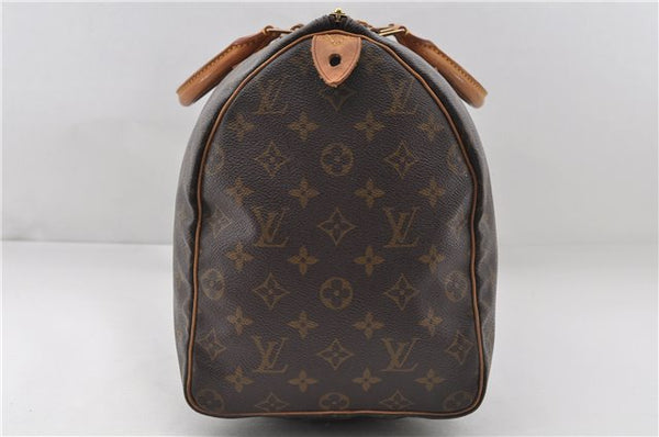 Authentic Louis Vuitton Monogram Speedy 40 Hand Boston Bag M41522 LV J3238